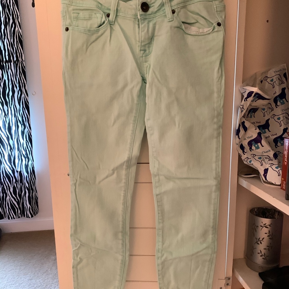 Bullhead light blue skinny jeans